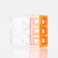 Wago 2273-203 Compact Verbindungsklemme 3-polig...