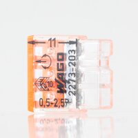 Wago 2273-203 Compact Verbindungsklemme 3-polig...