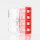 Wago 2273-204 Compact Verbindungsklemme 4-polig transparent/rot für NYM-J Kabel