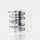 Wago 2273-208 Compact Verbindungsklemme 8-polig transparent/grau für NYM-J Kabel