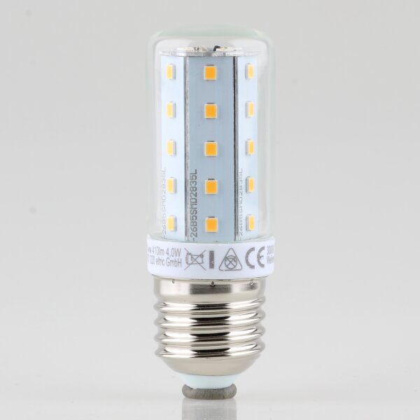 GreenLED E27 LED Röhrenlampe 4W 3000K warmweiß 410lm