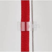 Kabelclip Kabelhalter Seilhalter-Clip für Stahlseile...