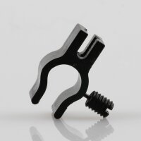 Kabelclip Kabelhalter Seilhalter-Clip für Stahlseile Lampen-Kabel 7.0-8.5mm + Drahtseil 1.0-2.0mm Kunststoff schwarz