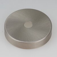 Lampen Abschluß Kaschierung edelstahloptik 57x11mm...