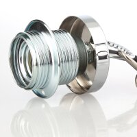Lampen Abschluß Kaschierung edelstahloptik 57x11mm...