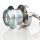 Lampen Abschluß Kaschierung edelstahloptik 57x11mm mit Mittelloch 10,2mm